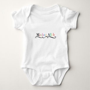 Mashaa Allah großer Strudel Baby Strampler