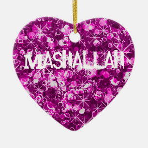 Mashallah islamische Feierverzierung Keramik Ornament