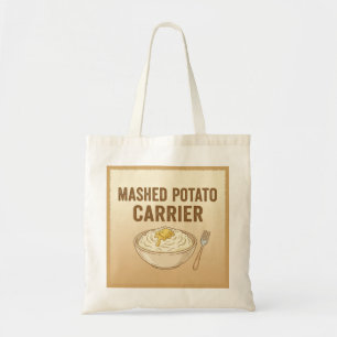 Mashed Potato Carrier Funny Erntedank Tote Bag Tragetasche