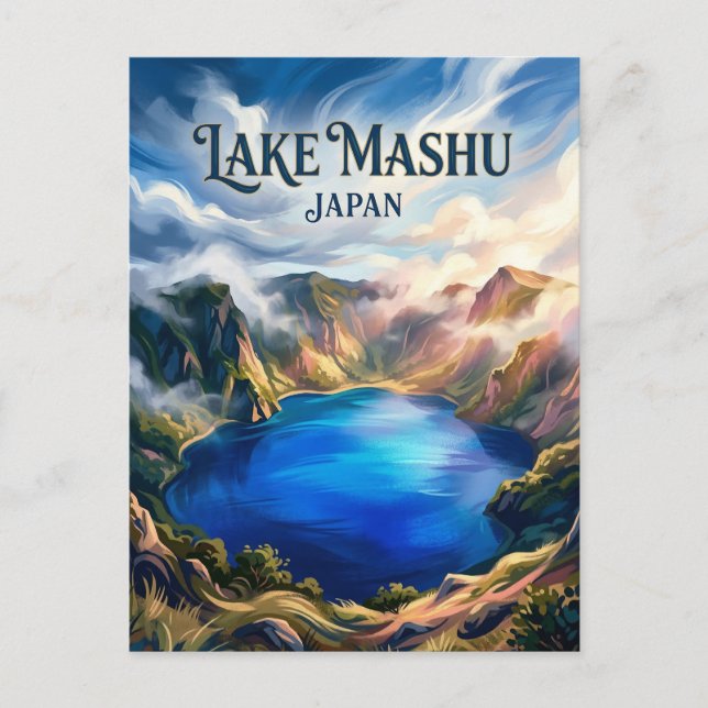 Mashūsee Japan Postkarte (Vorderseite)