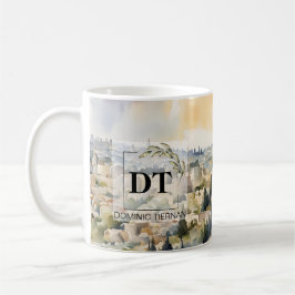 Masjid Al Aqsa Aquarell-Tasse - Ein Jerusalem Gedä Kaffeetasse