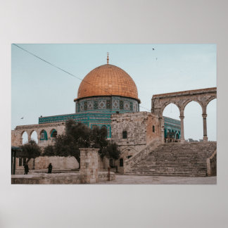 Masjid Al Aqsa Palestine Islamic Wall Poster