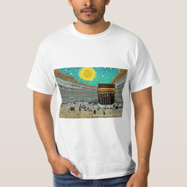 Masjid al-Haram, Mekka, Saudi-Arabien auf einem T  T-Shirt (Vorderseite)