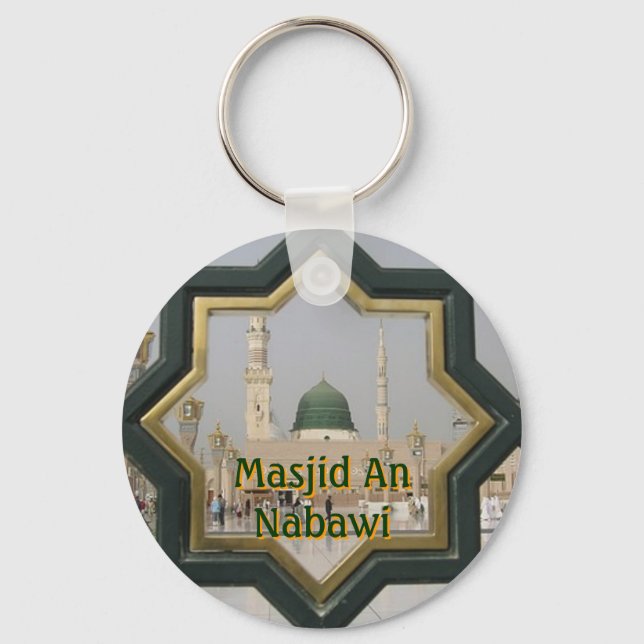 Masjid nABAWI Schlüsselanhänger (Vorderseite)