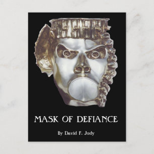 MASK DER DEFIANCE-Postkarte Postkarte