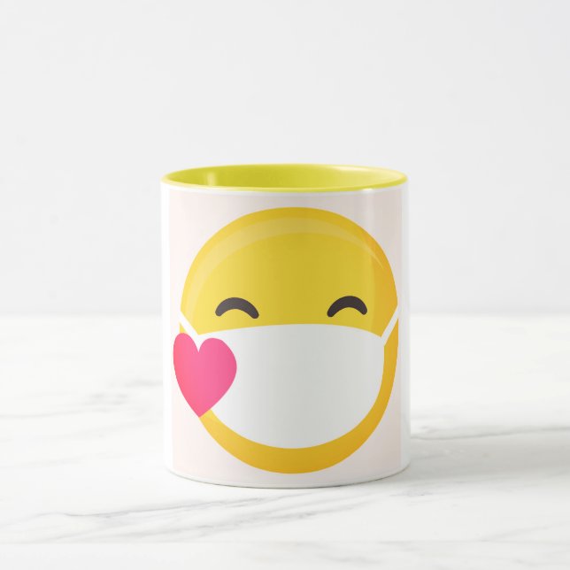 Mask Emoji Tasse (Zentrum)