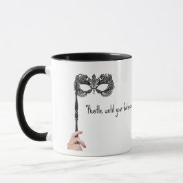 Mask Lustiger Spruch Einstellung Tasse