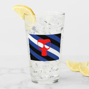 Mask Pride-Flagge Glas
