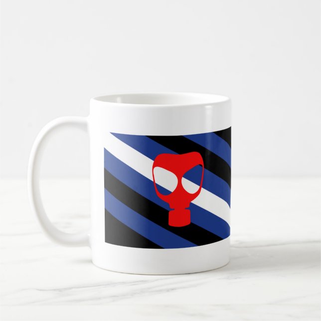 Mask Pride-Flagge Kaffeetasse (Links)