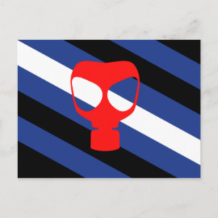 Mask Pride-Flagge Postkarte