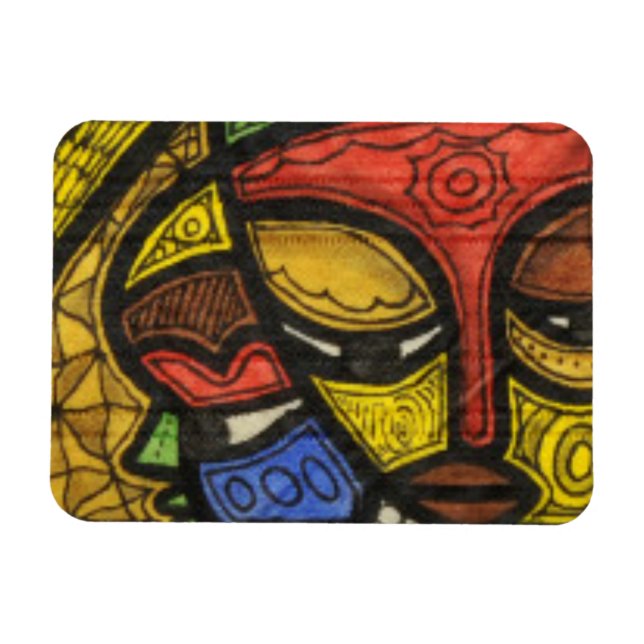 Maske 2 magnet (Horizontal)