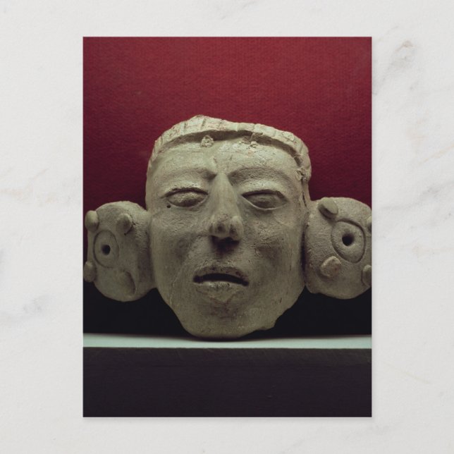 Maske, 500-900 AD Postkarte (Vorderseite)