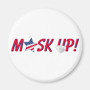 Maske auf! - Amerika Magnet