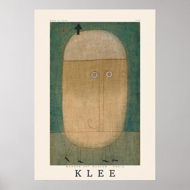Maske der Angst Poster (Vorne)