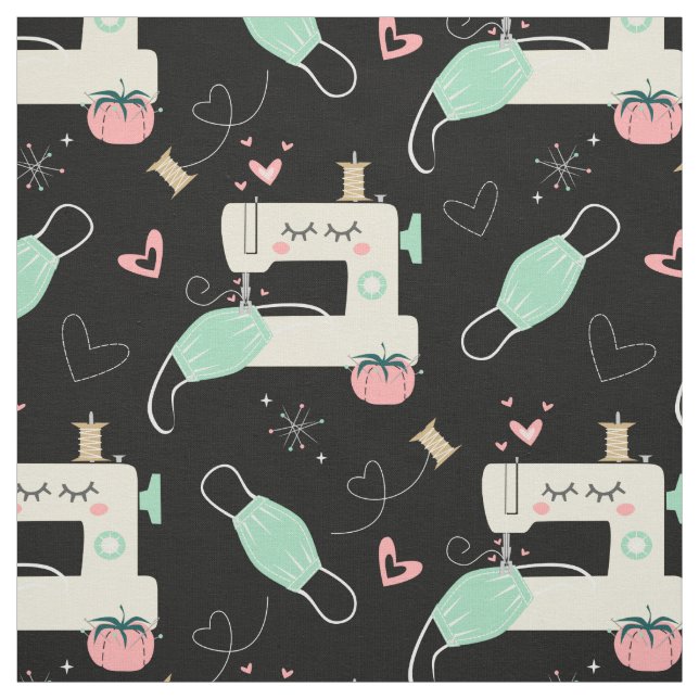 Maske der Gemeinschaft ©studioxtin Stoff (Muster)