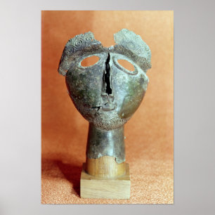 Maske einer jüdischen Göttlichkeit, aus Montouse Poster