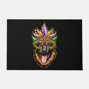Maske German Shepherd Fußmatte