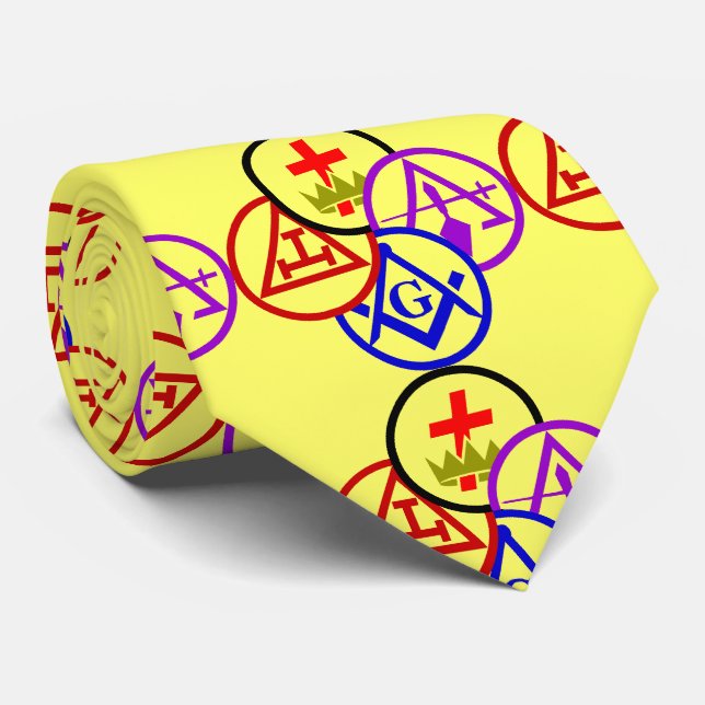 Maske Krawatte (Gerollt)