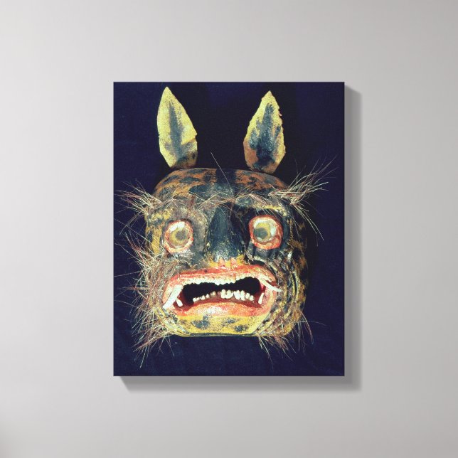 Maske Leinwanddruck (Vorderseite)