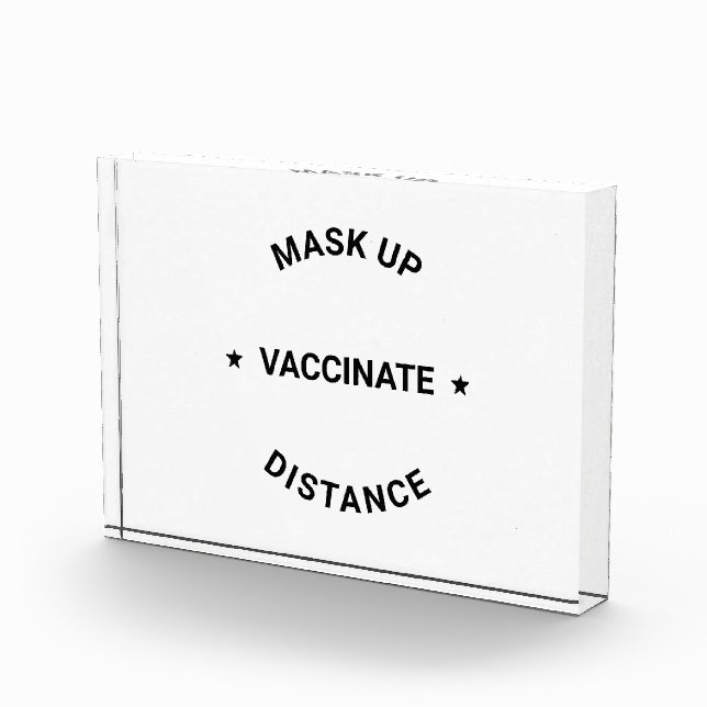 Maske nach oben, Entfernung, Impfung moderner benu Fotoblock (Rechts)