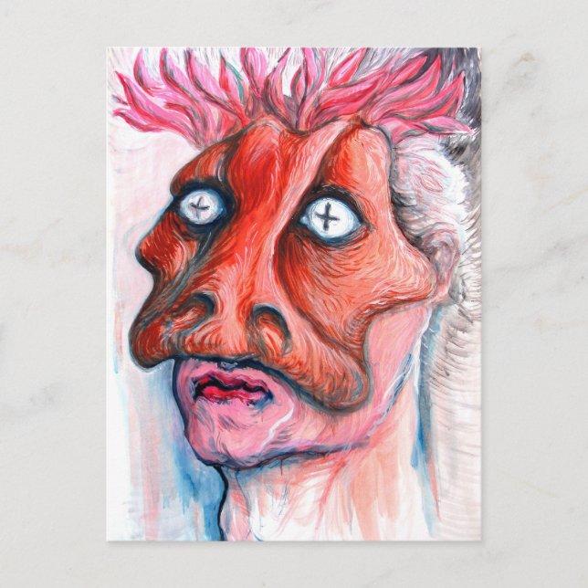Maske Postkarte (Vorderseite)