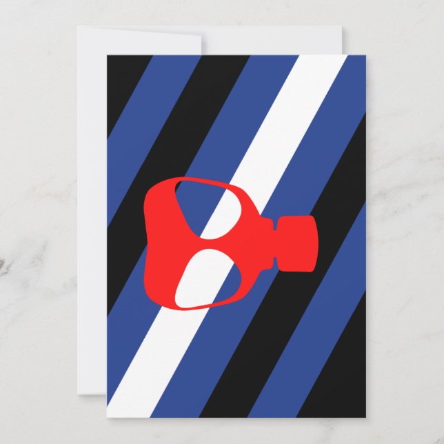Maske-Pride-Flag Feiertagskarte (Vorderseite)