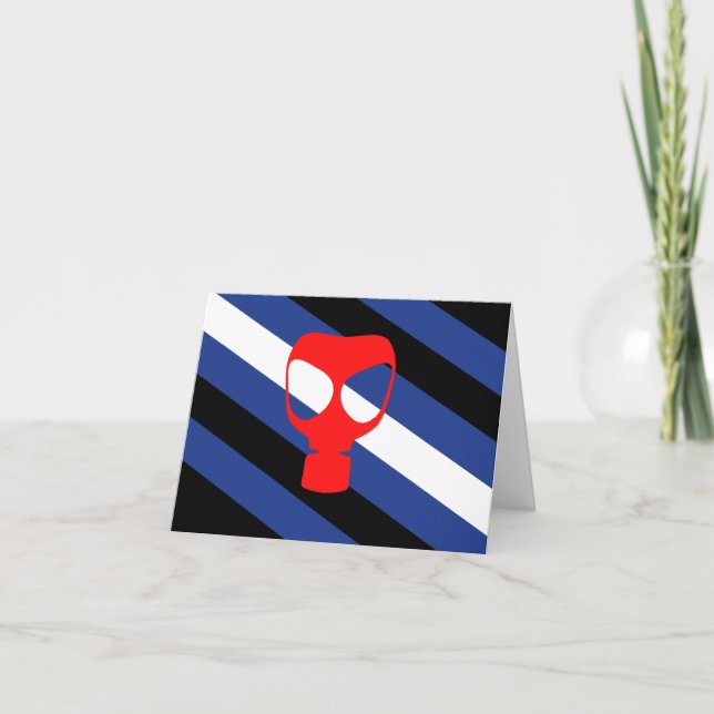 Maske-Pride-Flag Karte (Vorderseite)