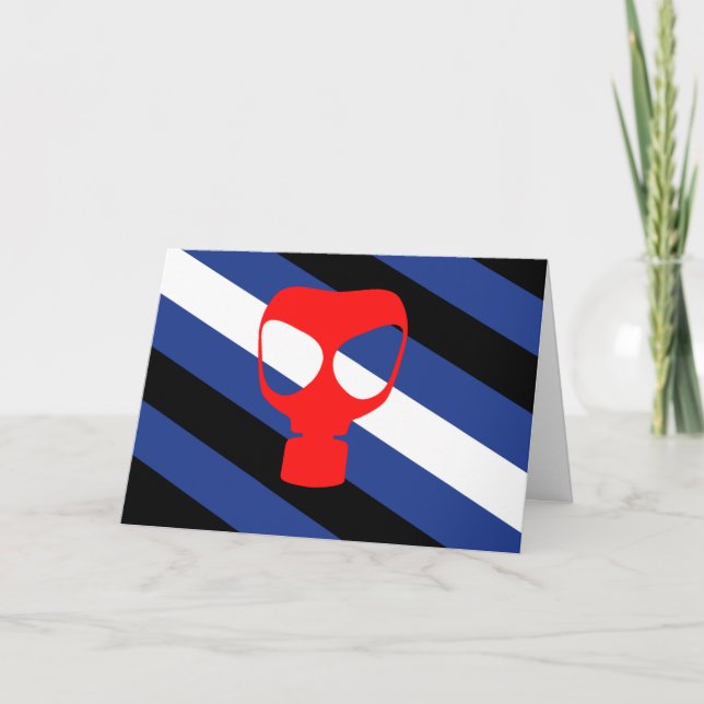 Maske-Pride-Flag Karte (Vorderseite)