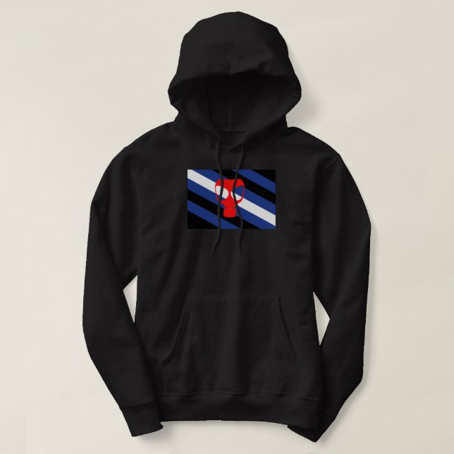 Maske-Pride-Markierung Hoodie (Design vorne)