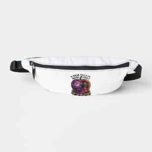 Maske sagt uns mehr als Gesicht Halloween Hexe Apf Bauchtasche
