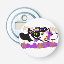 Maske schwarze Katze und weiße Katze Hochzeit