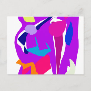 Maske Scrupulenz Lastkraftwagen Novel Bat Postkarte