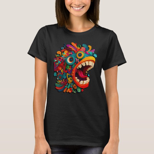 Maske T-Shirt (Vorderseite)