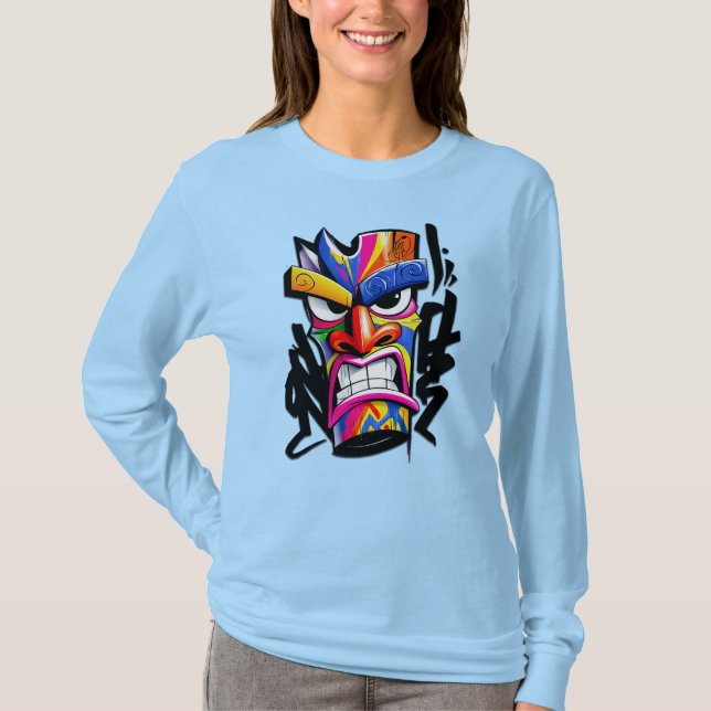 Maske T-Shirt (Vorderseite)