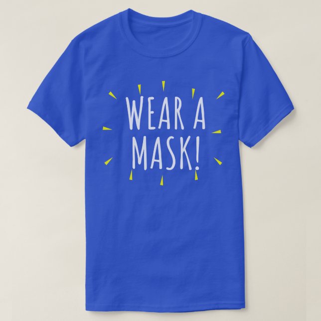 Maske tragen T-Shirt (Design vorne)