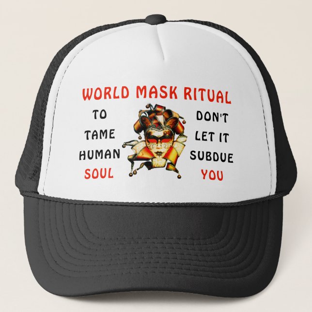 Maske Truckerkappe (Vorderseite)