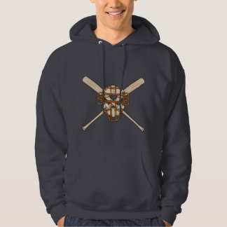 Maske und Fledermaus-Symbol Hoodie
