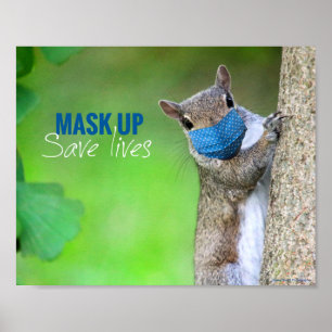 Maske up Rett Lives Poster