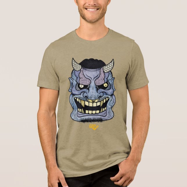 Maske von Glenn IV Tri-Blend Shirt (Vorderseite)
