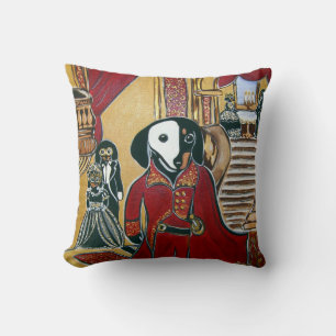 MASKEBALDDACHSHUND KISSEN