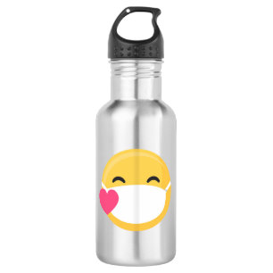 Masked Emoji Waterflasche Edelstahlflasche