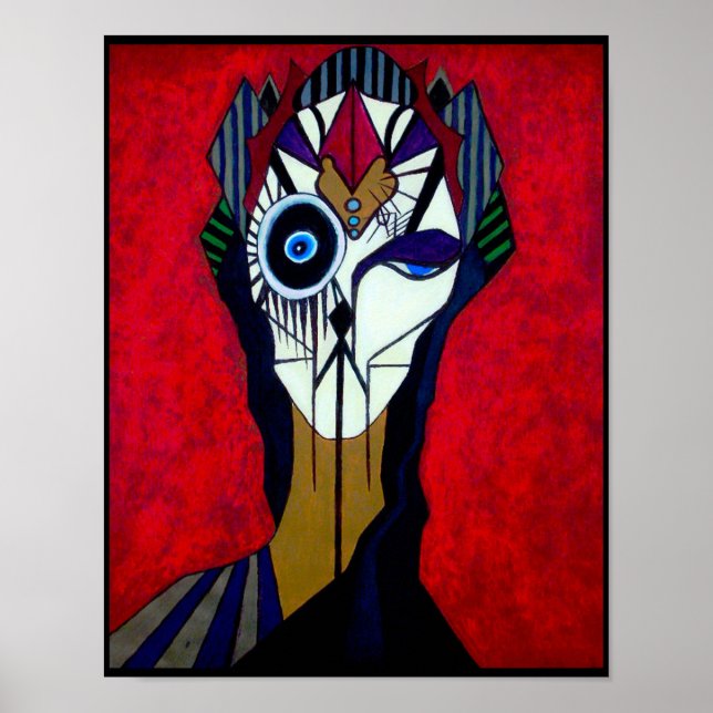 Masked Poster (Vorne)