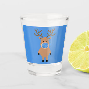 Masked Reindeer Schnapsglas