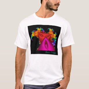 Masken durch Fraktale T-Shirt