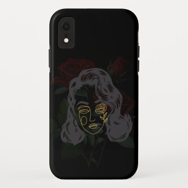 Masken-Handyhülle Case-Mate iPhone Hülle (Rückseite)