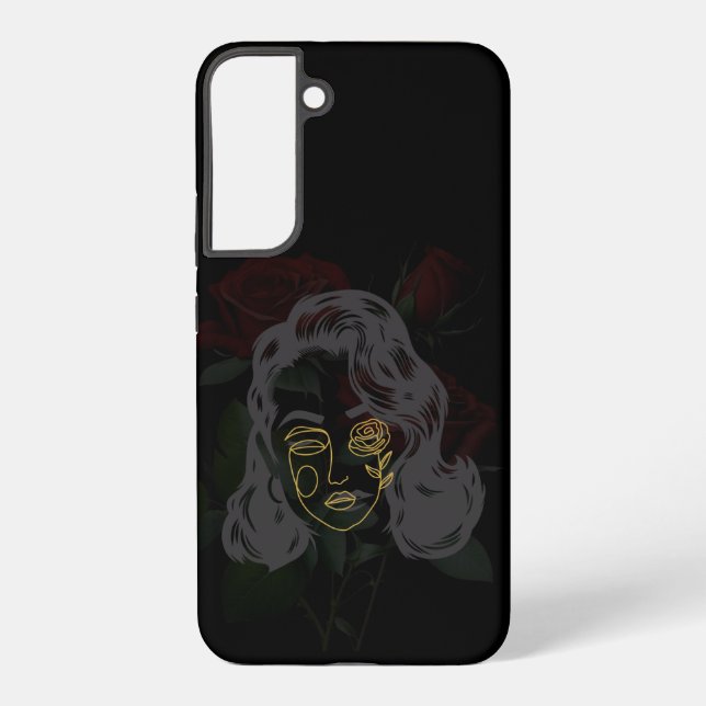 Masken-Handyhülle Samsung Galaxy Hülle (Rückseite)