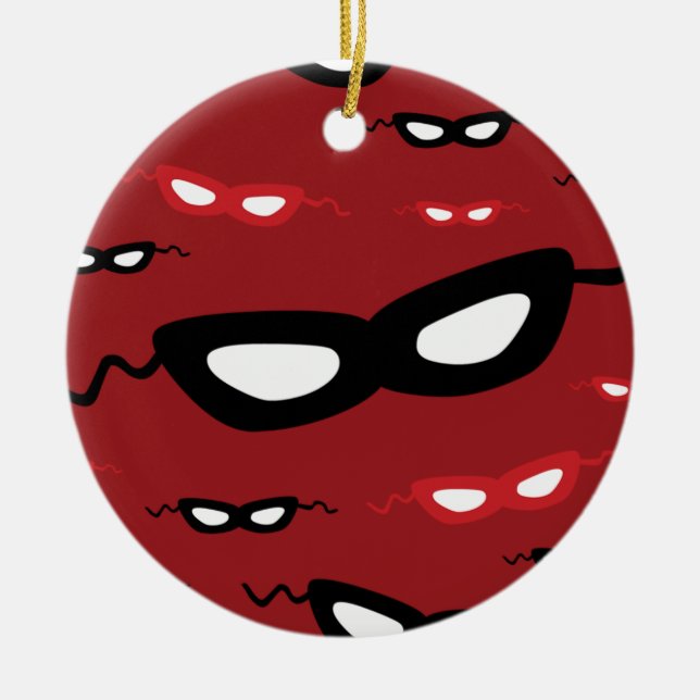 Masken Keramikornament (Vorne)