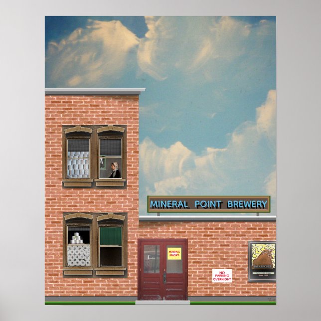 ''Masken machen'' Poster (Vorne)