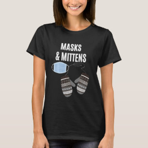 Masken & Mittens Bernie Sanders Sitting Style Meme T-Shirt