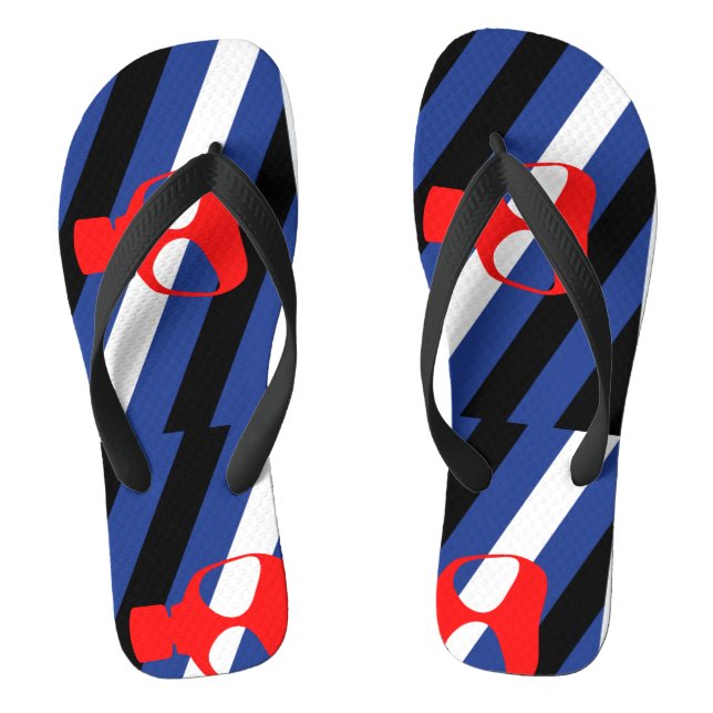 Masken-Stolz Flip Flops (Fußbett)